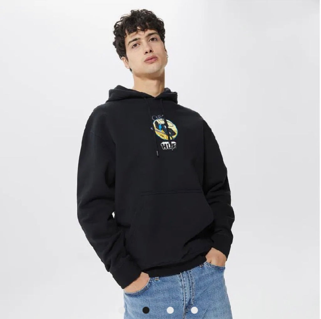 HUF Three Hundred Pullover Erkek Skyhawks Hoodie Sweatshirt