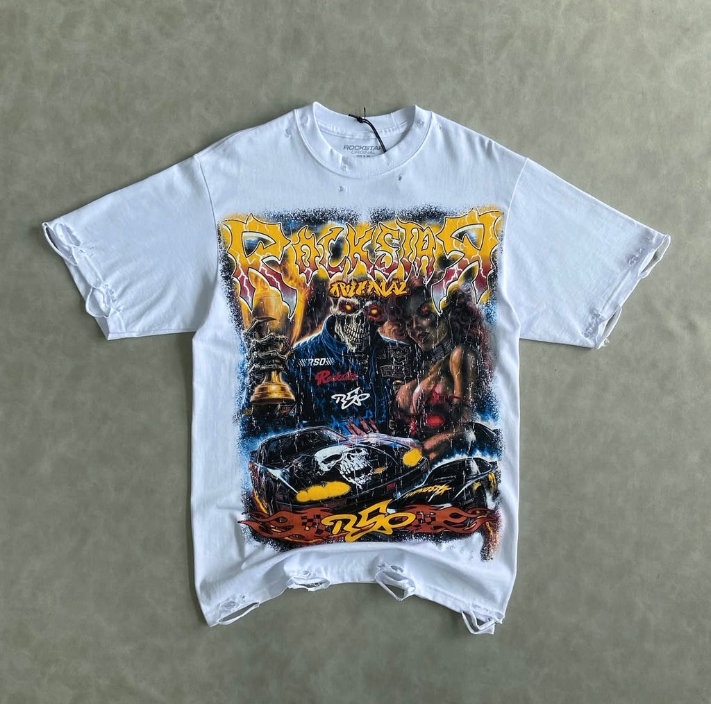 Rockstar White T-Shirt