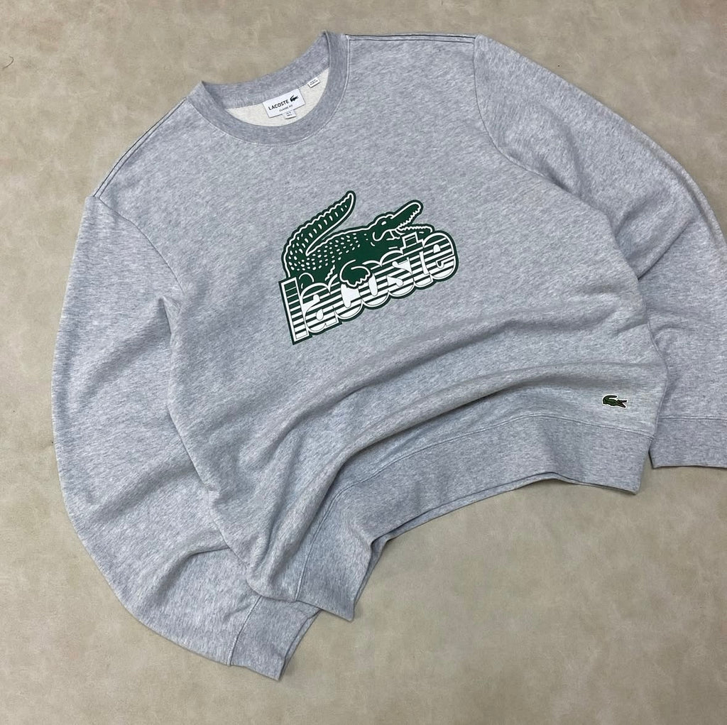Lacoste Crew Neck Unbrushed Fleece
