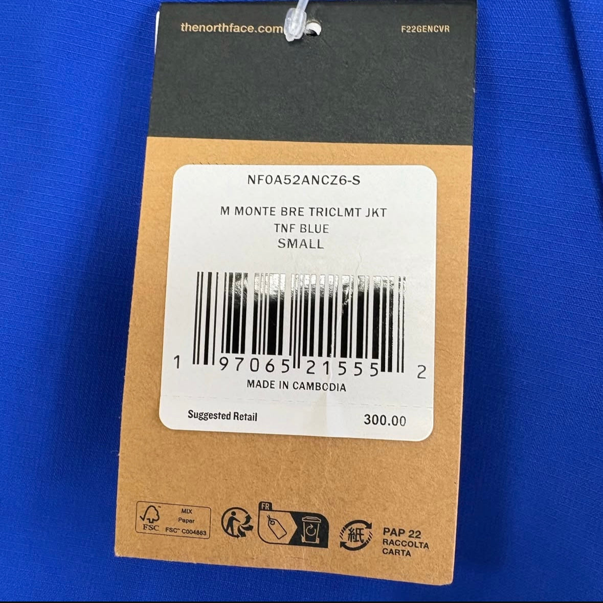 The North Face Dryvent - Chaqueta outdoor - tnf blue tnf black