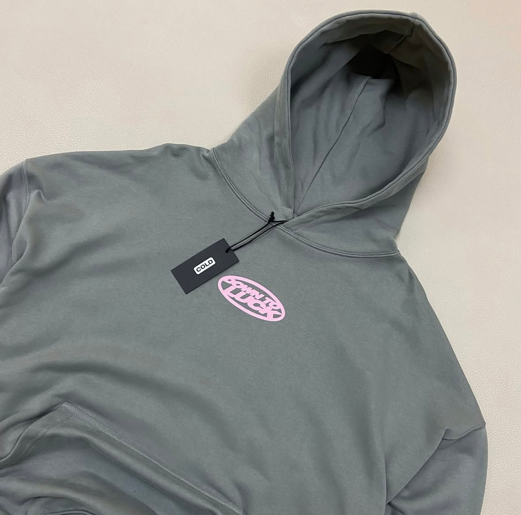 Cold Culture Down To Luck Hoodie Smokey Grey