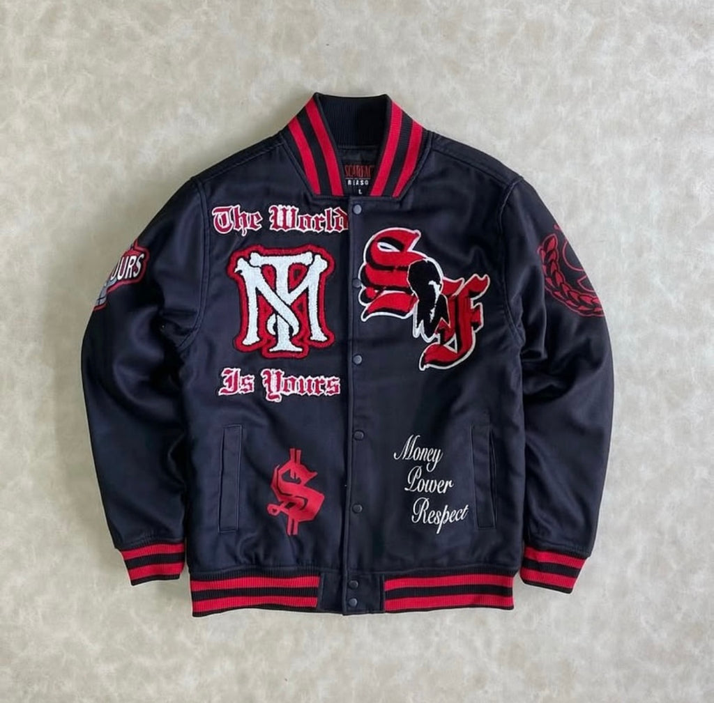Reason X Scarface Varsity Jacket