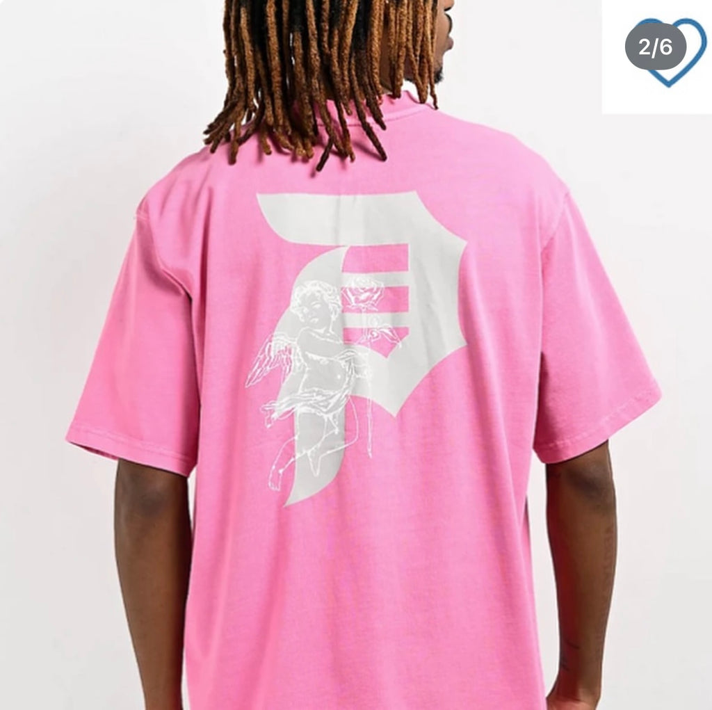 Primitive Angelo Pink Heavyweight T-Shirt
