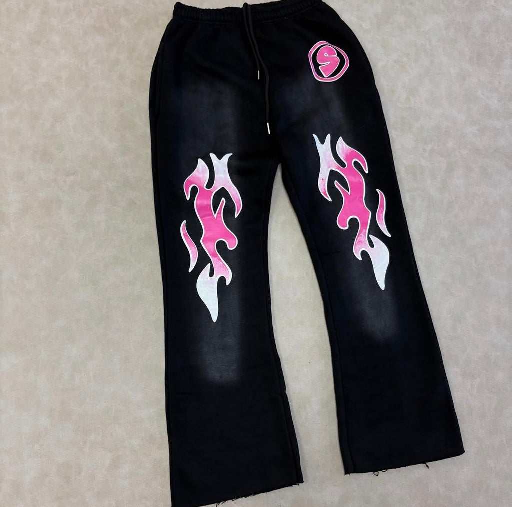 Washed Flare SweetPants