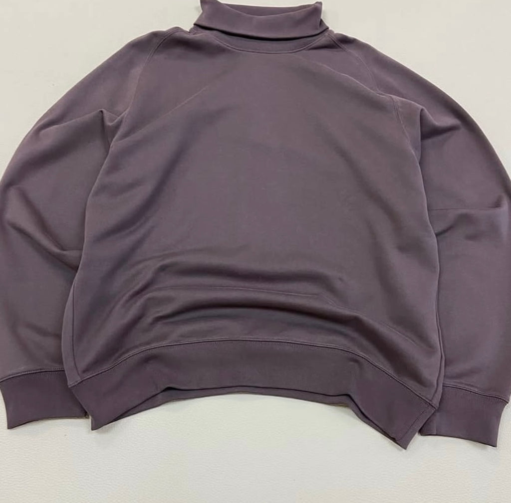 Uniqlo Sweat Turtleneck Long-Sleeve Shirt