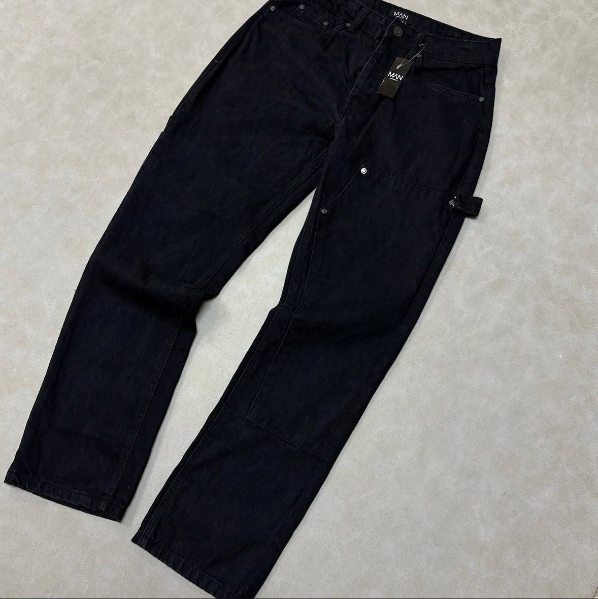 Straight Leg Carpenter Black