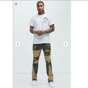 Got Something For You 	Flare Pants - Camouflage