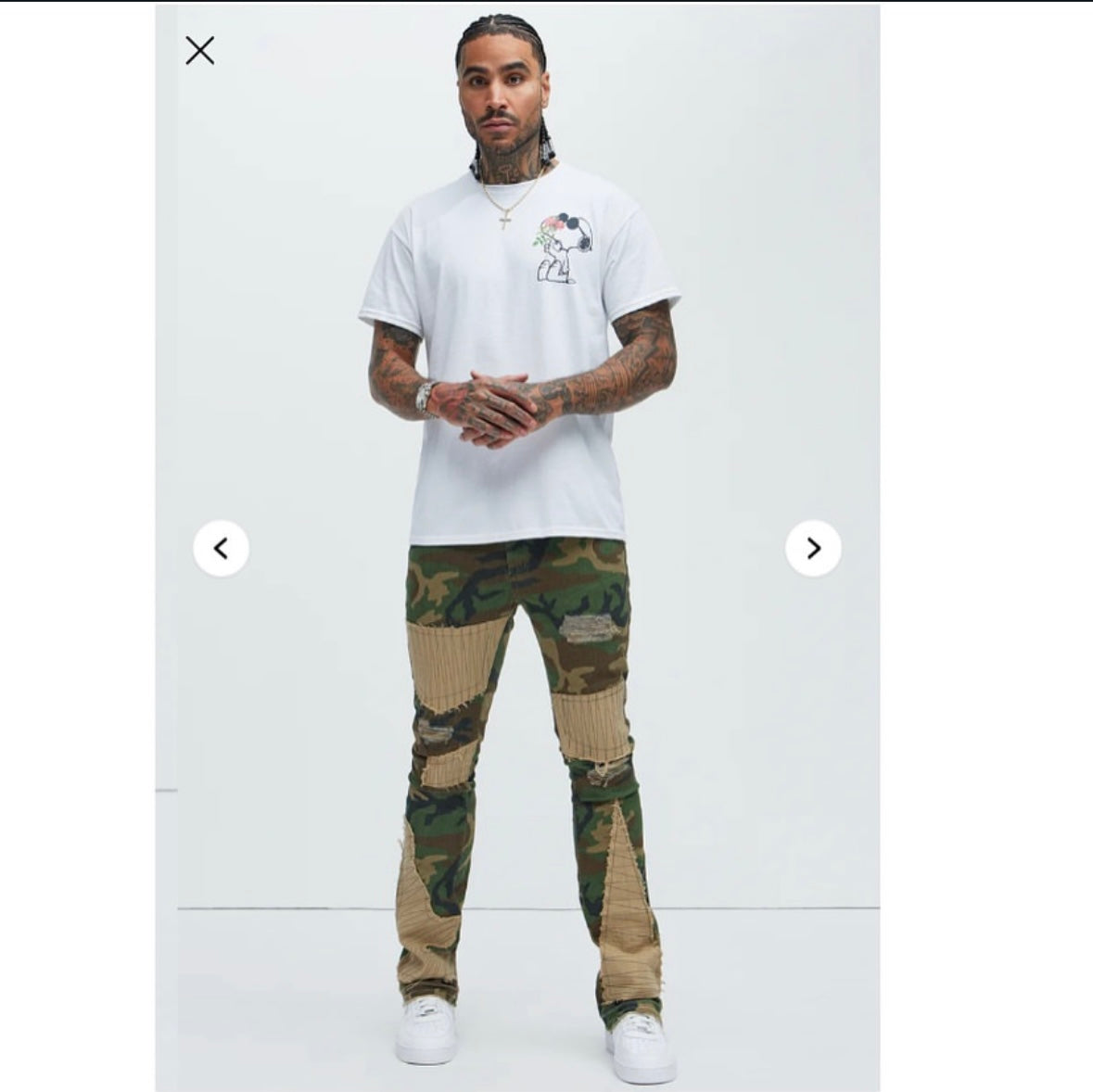 Got Something For You 	Flare Pants - Camouflage