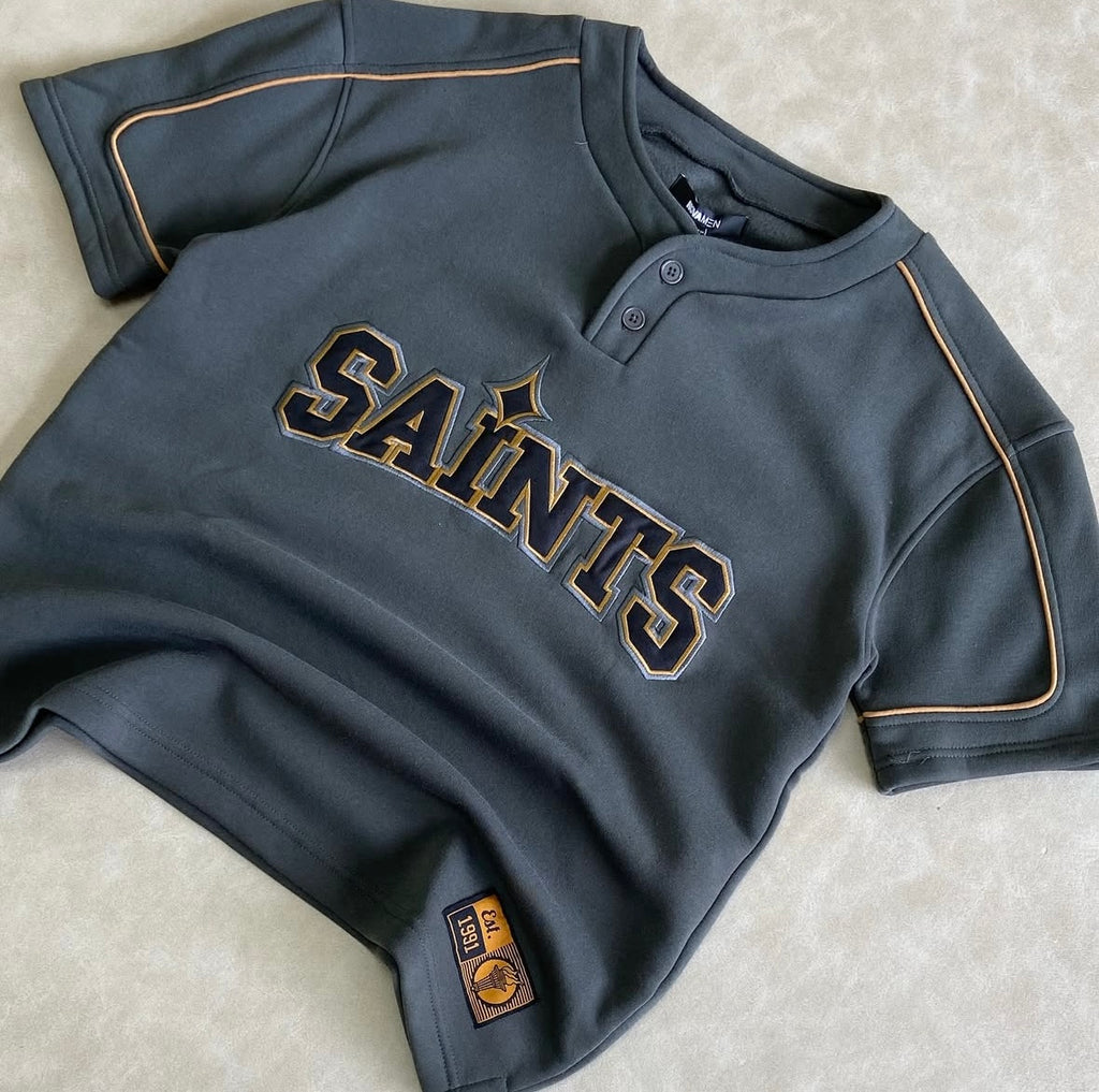 Saint Worldwide Short Sleeve Henley