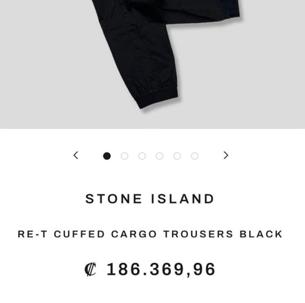 Black Joggers With Logo Patch