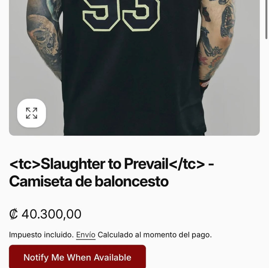 <tc>Slaughter to Prevail</tc> - Jersey