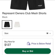 Represent Owners Club Mesh Shorts