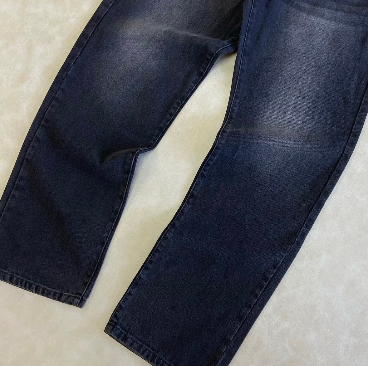 PLUS BAGGY RIGID WASHED JEAN