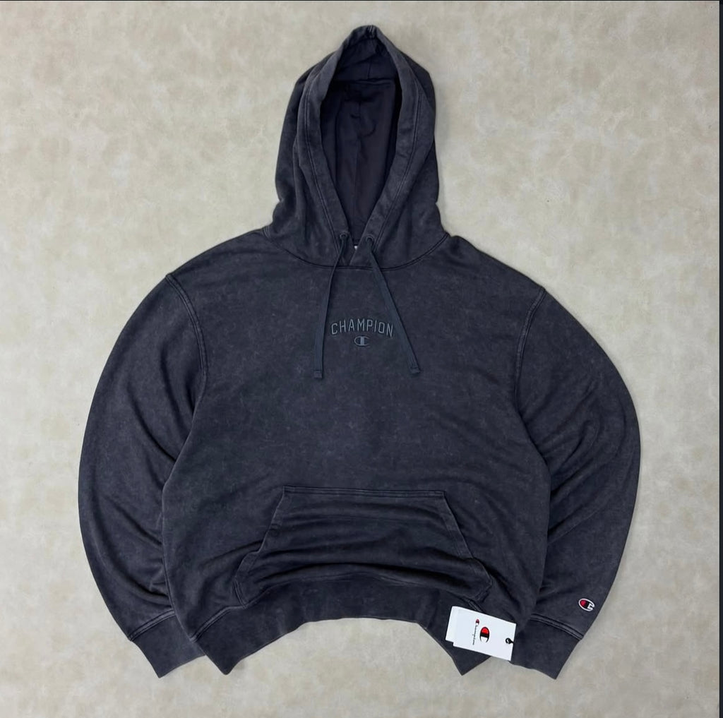 Champion MINERAL DYE - Hoodie - dark grey melange