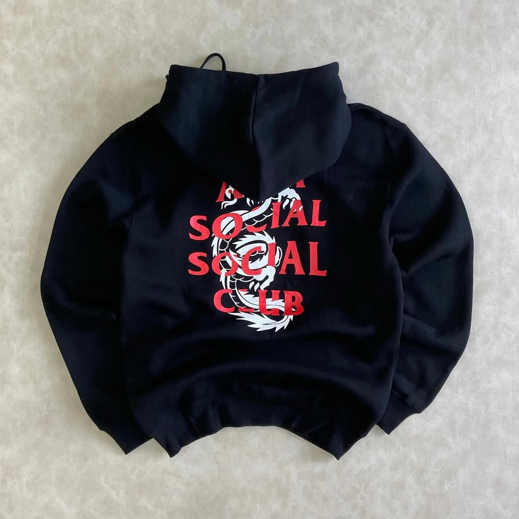 Anti Social Social Club Dragón Hoodie