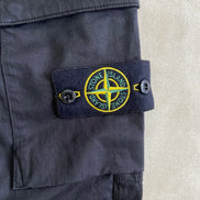 Black Joggers With Logo Patch