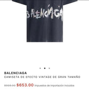 BALENCIAGA NAIL POLISH T-SHIRT
MEDIUM FIT IN FADED BLACK