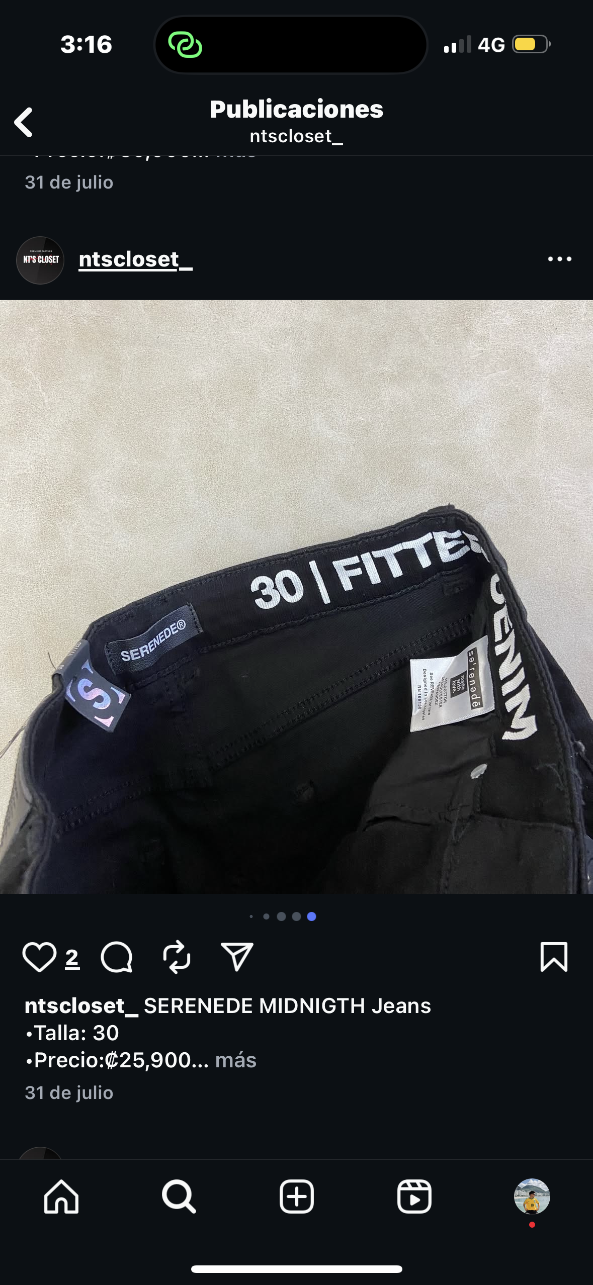 SERENEDE MIDNIGTH Jeans