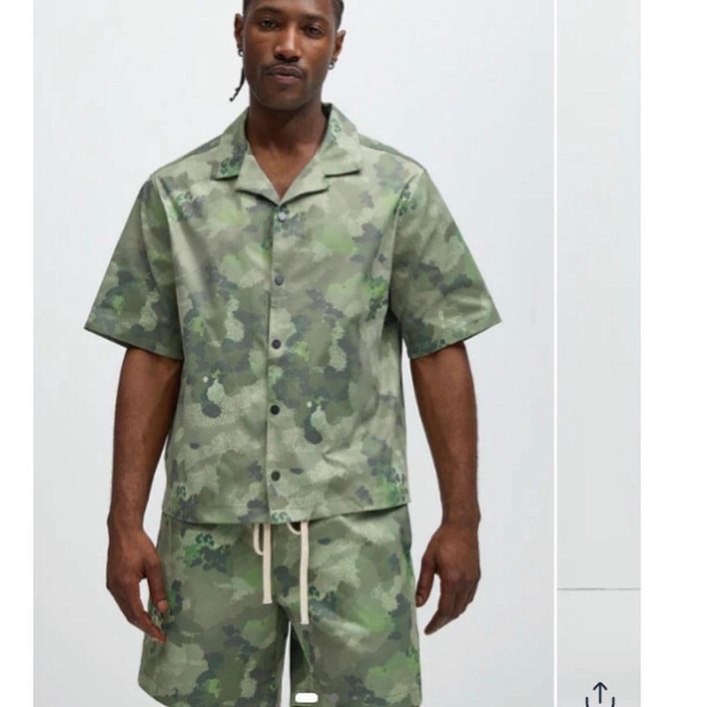 Donwood Camouflage Shirt-Camouflage