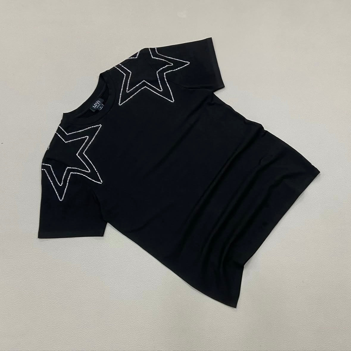 Heavyweight Rhinestone Star T-Shirt