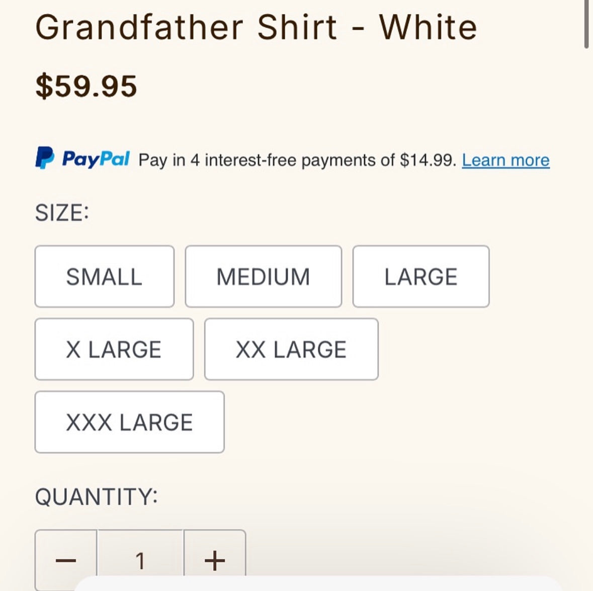 Aran Sweater Grandfather Shirt - White