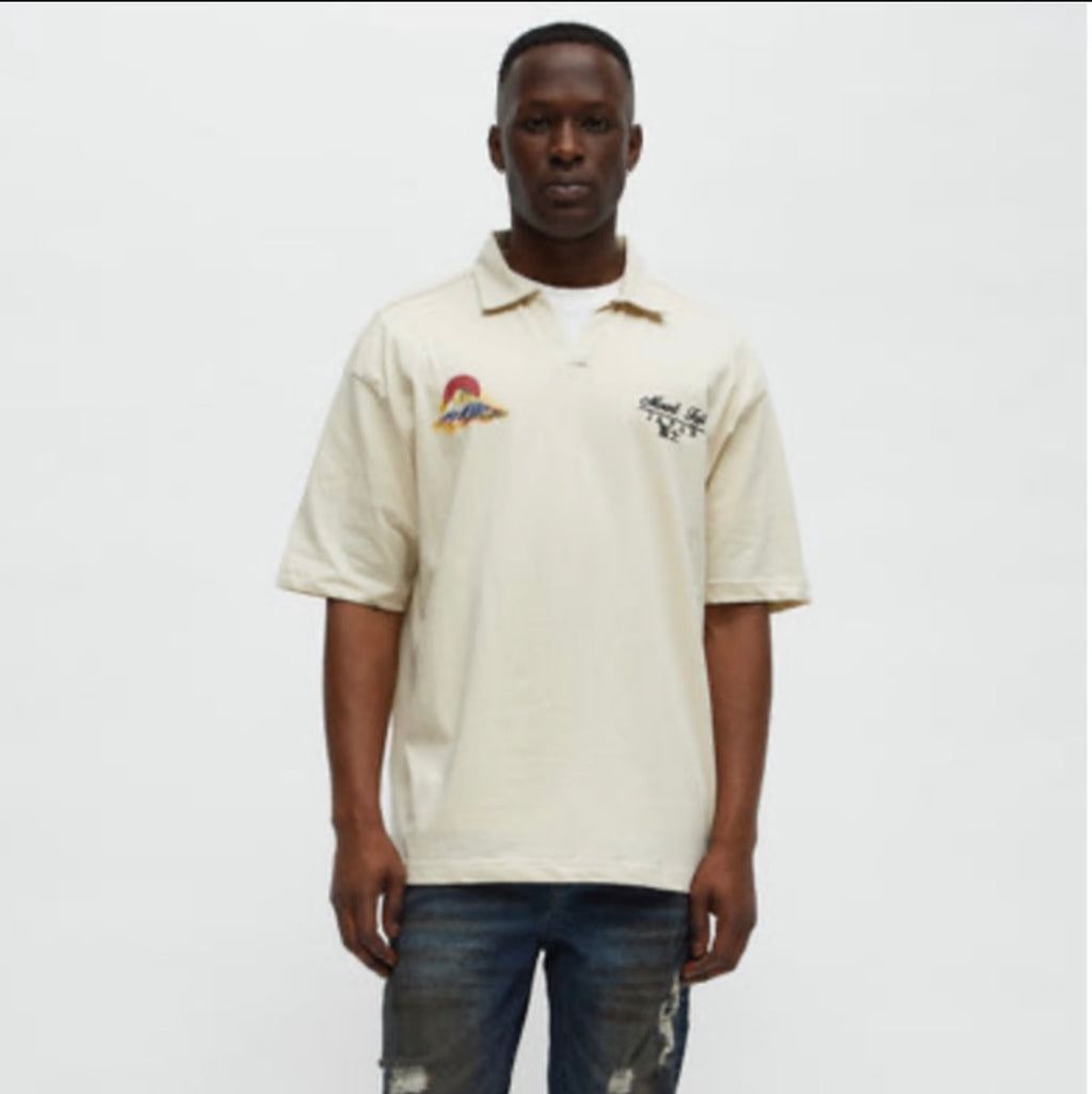 Mount Fuji Johnny Collar Polo Shirt