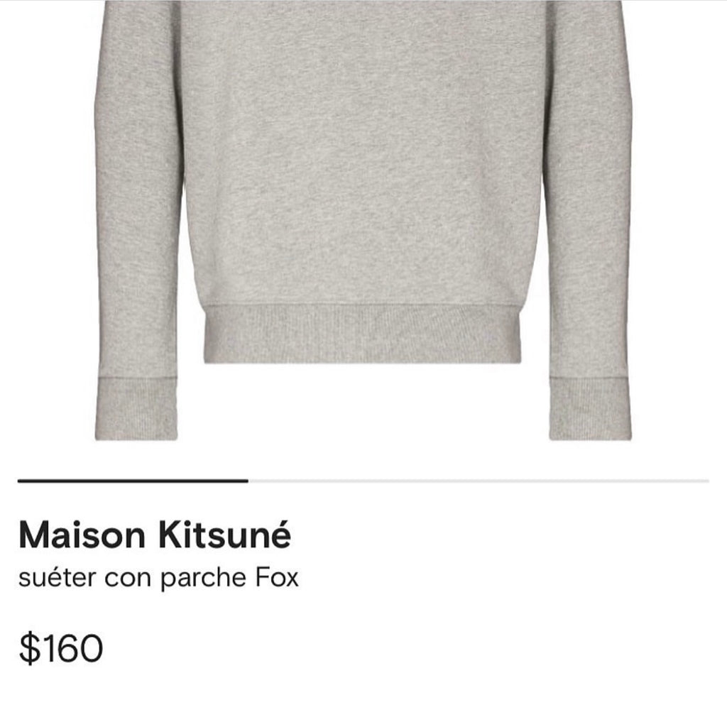 Maison Kitsuné Embroidered Logo