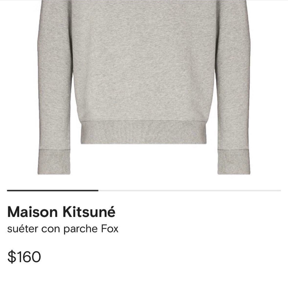Maison Kitsuné Embroidered Logo