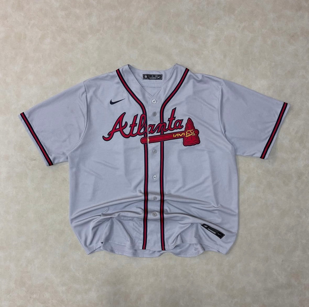 Jersey Nike Dri-FIT ADV de la MLB
Limited Ronald Acuña Jr. Atlanta Braves