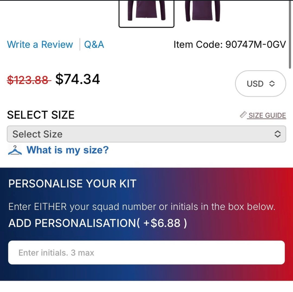 2024-2025 England Rugby Hooded
Jacket (Nightshade)