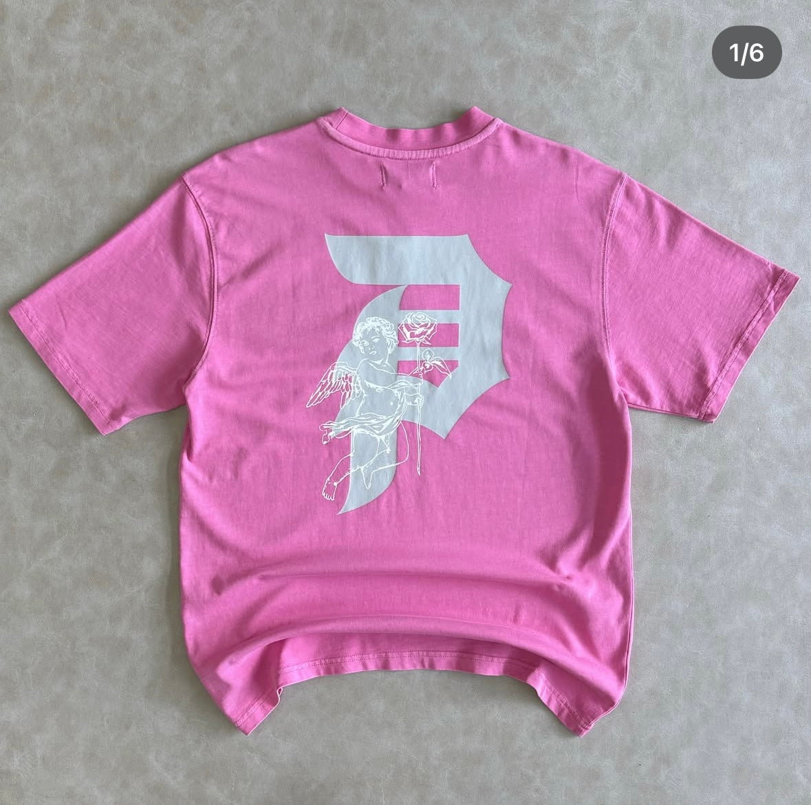 Primitive Angelo Pink Heavyweight T-Shirt