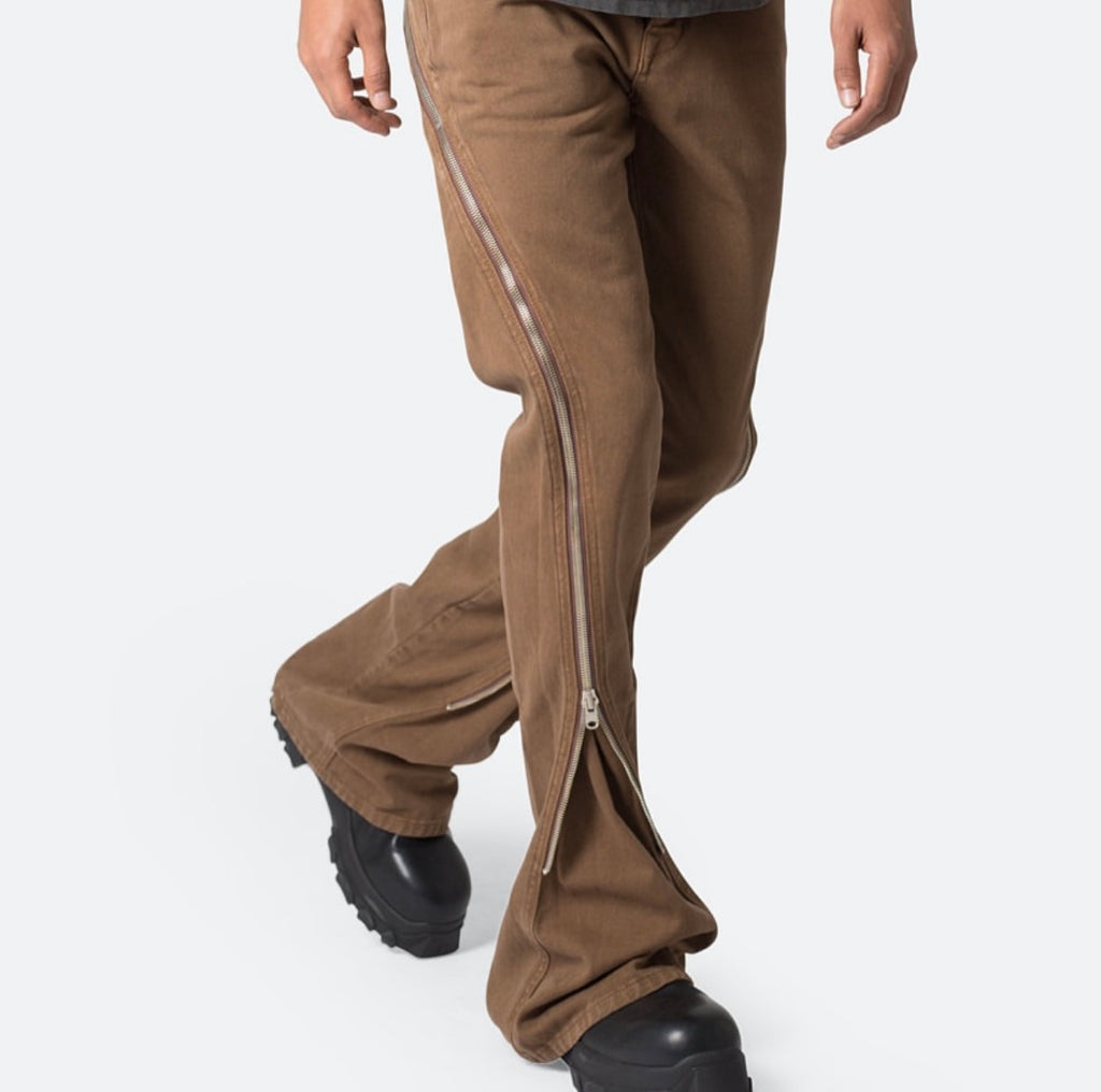 MNML D519 ZIPPER FLARE
DENIM