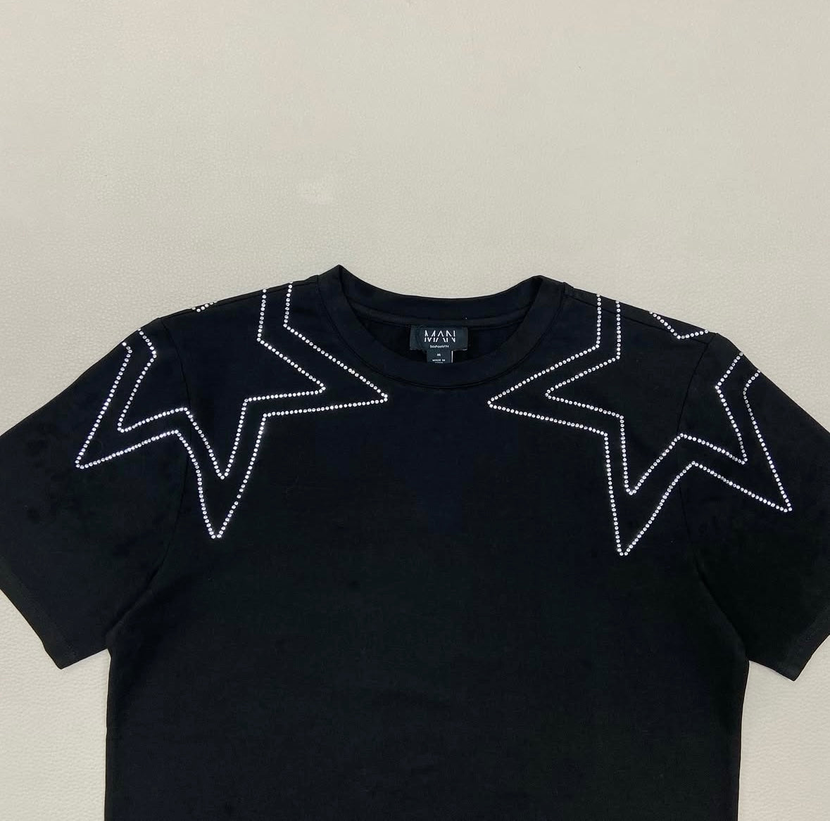 Heavyweight Rhinestone Star T-Shirt