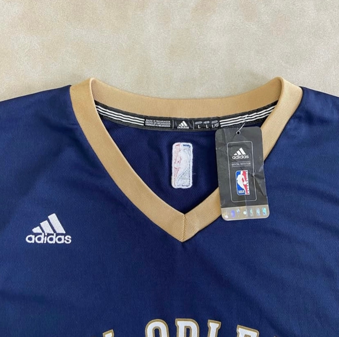 New Orleans Pelicans Buddy Hield Adidas Navy