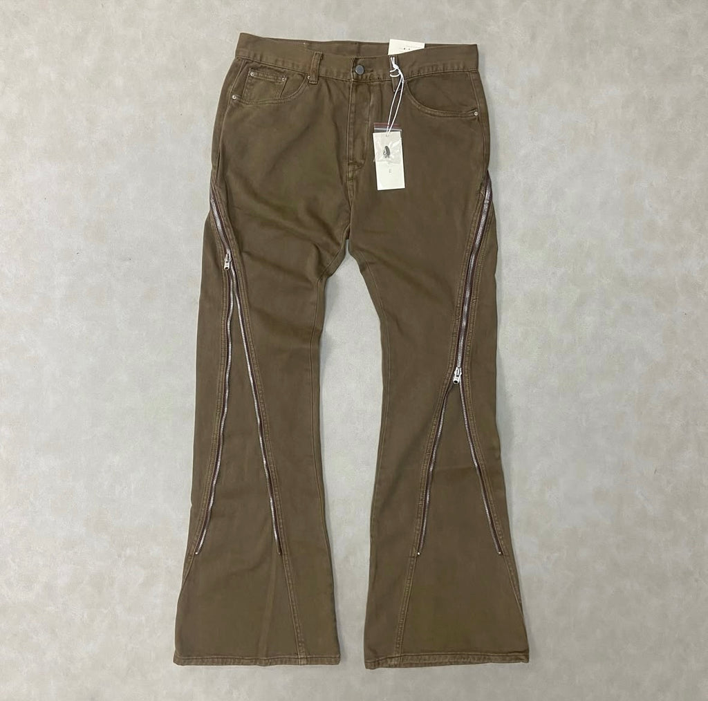 MNML D519 ZIPPER FLARE
DENIM