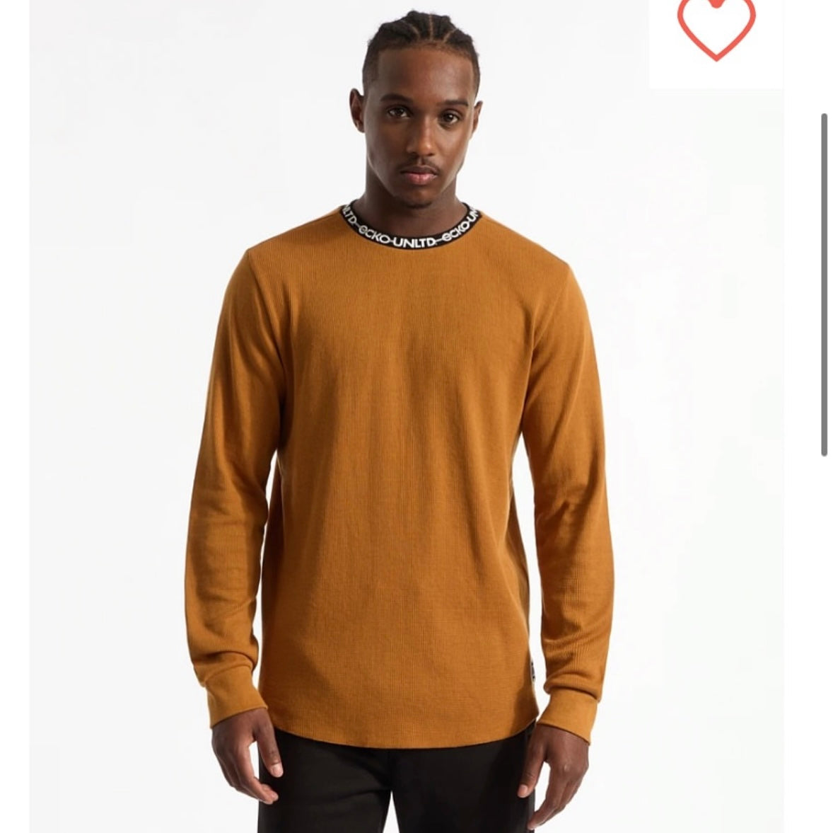 Ecko Unitd Men's Keep Your Head Up Thermal T-Shirt