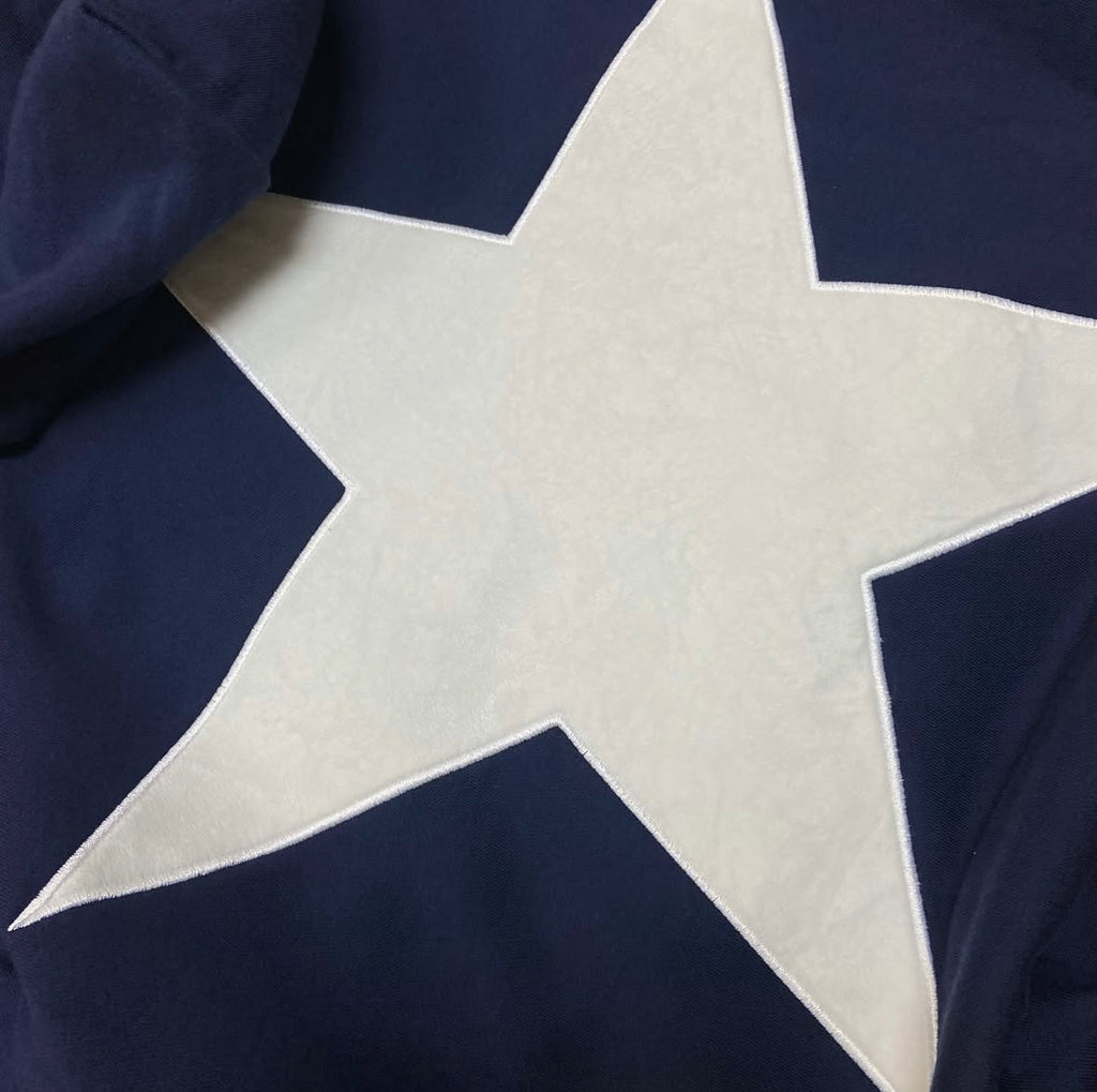 Aelfric Eden Star Print Color Contrast Hoodie