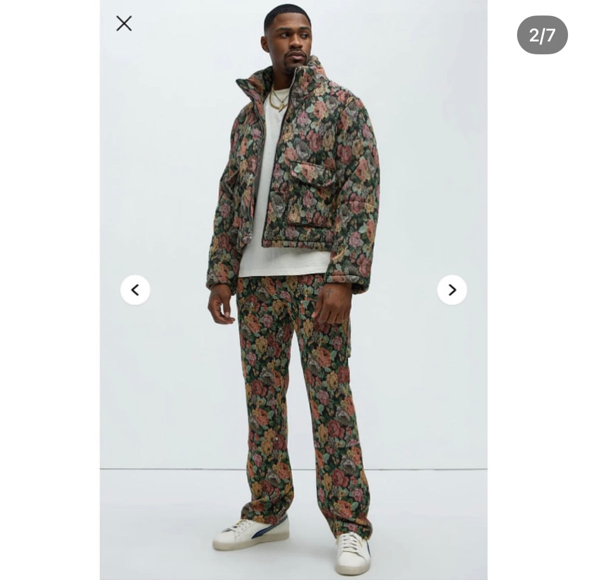 Bellevue Flared Tapestry Carpenter Pants