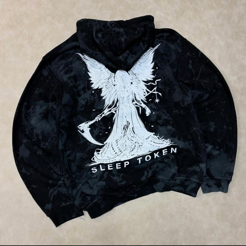 Sleep Token - Reaper Angel Grey/Black
Tie Dye Hoodie