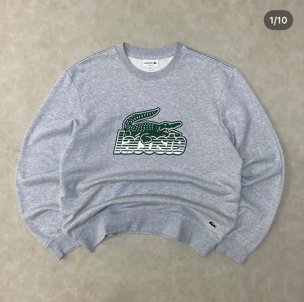 Lacoste Crew Neck Unbrushed Fleece