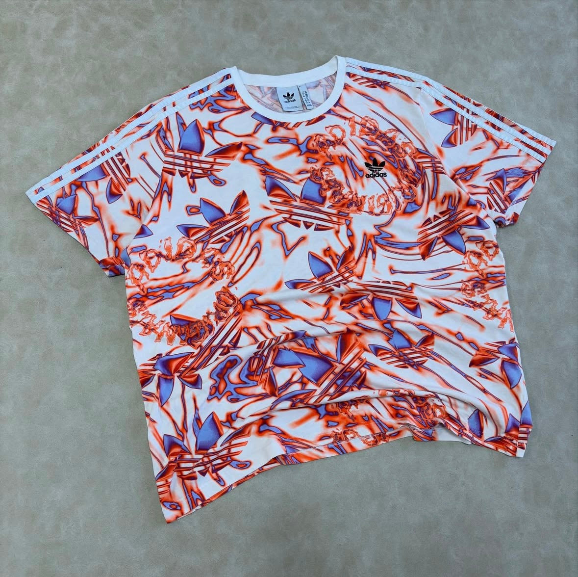 Adidas Originals Men's 3S All Over Print
T-Shirt