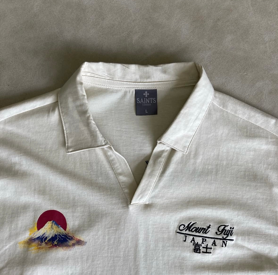 Mount Fuji Johnny Collar Polo Shirt