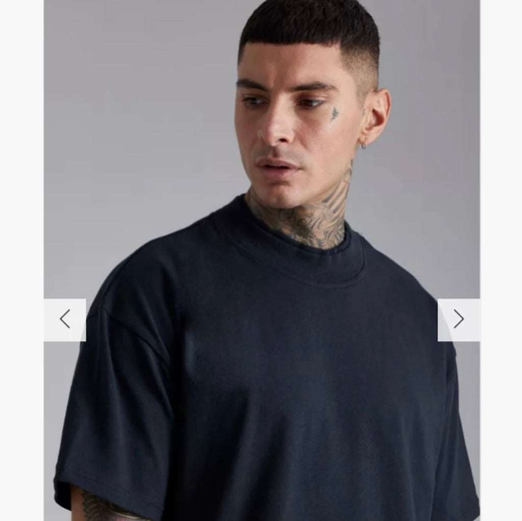 BOXY FIT HEAVYWEIGHT DOUBLE NECK
T-SHIRT