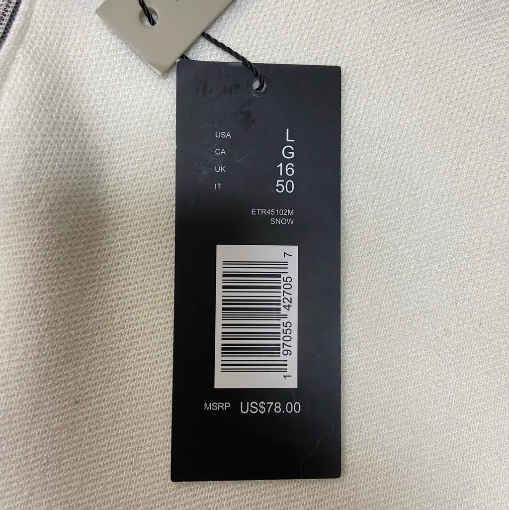 ELIE TAHARI Scuba 1/4-zip Mock Pullover