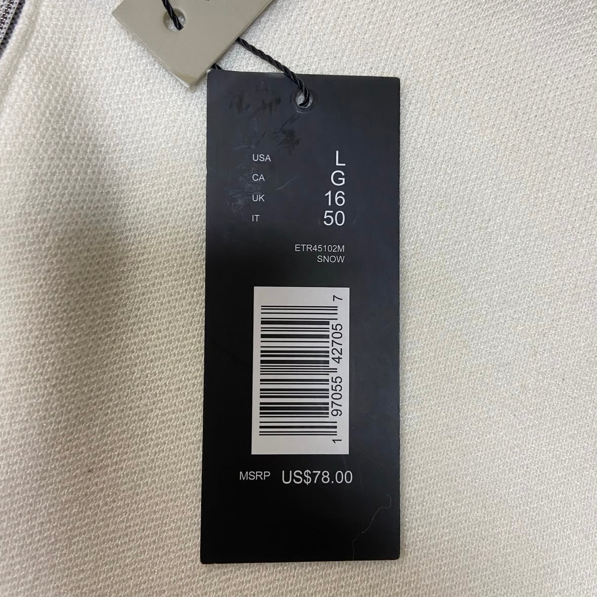 ELIE TAHARI Scuba 1/4-zip Mock Pullover