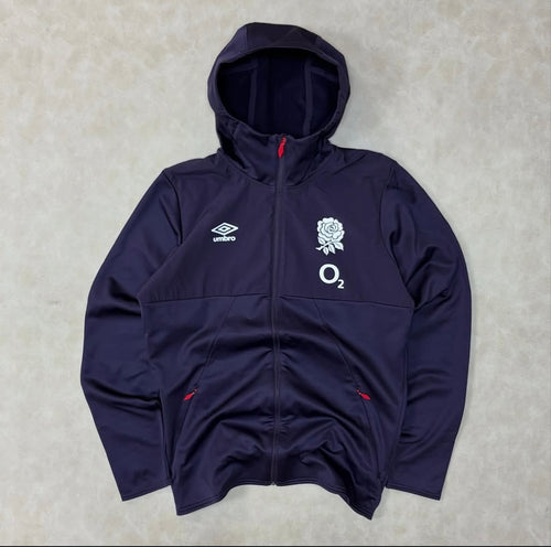 2024-2025 England Rugby Hooded
Jacket (Nightshade)