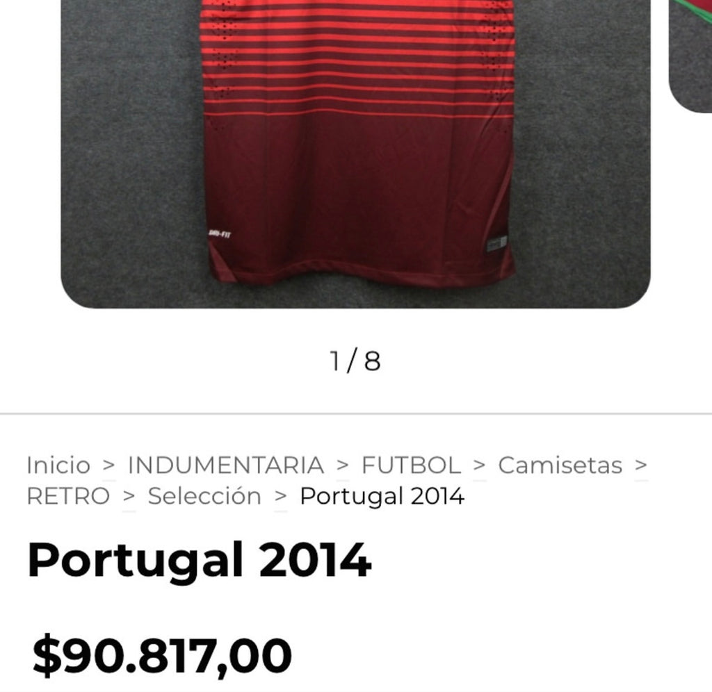 Portugal Jersey 2014-15