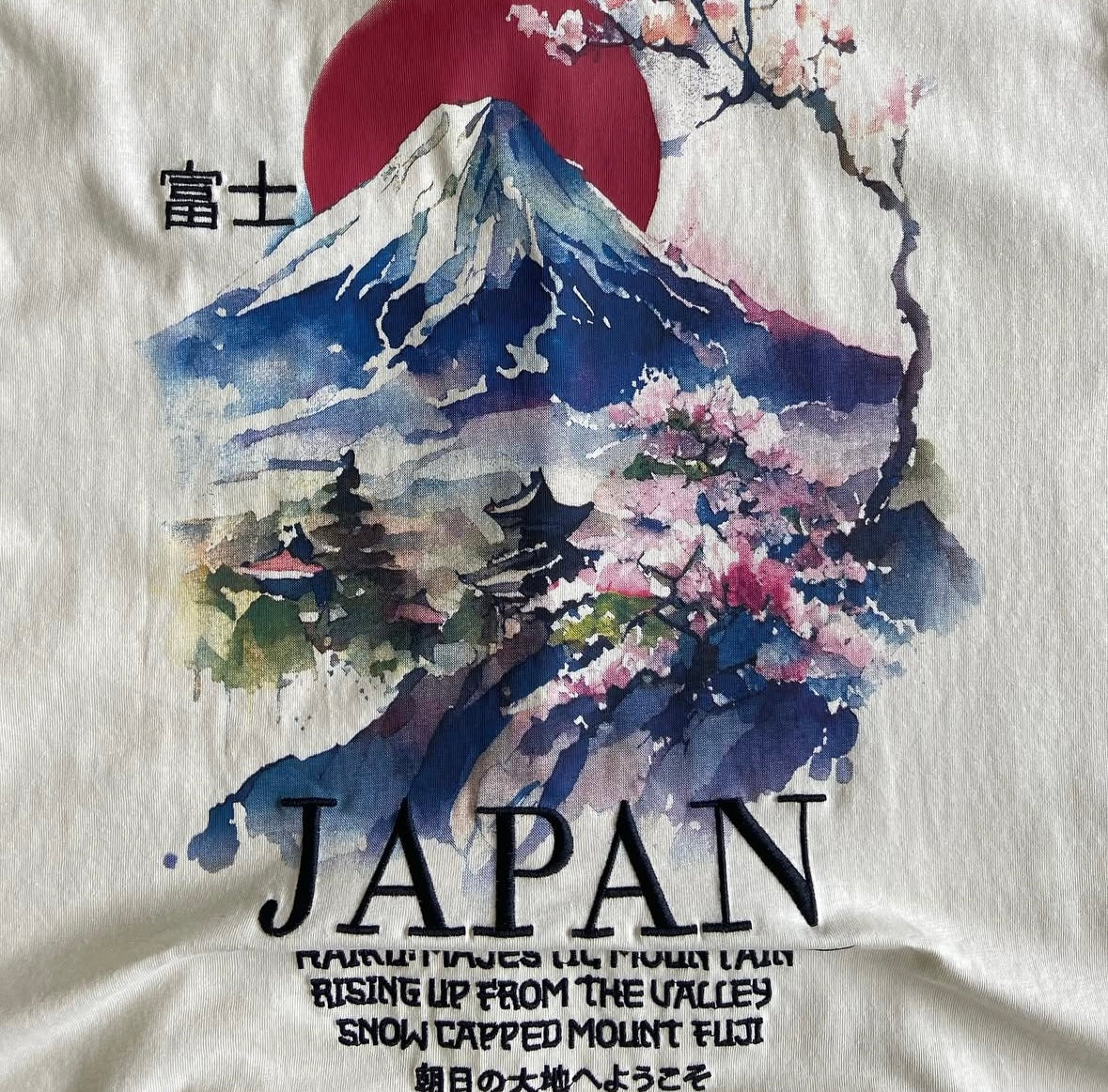 Mount Fuji Johnny Collar Polo Shirt