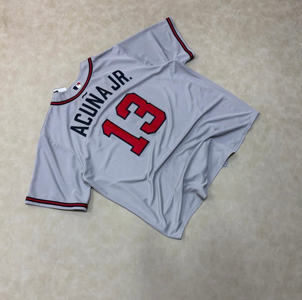 Jersey Nike Dri-FIT ADV de la MLB
Limited Ronald Acuña Jr. Atlanta Braves