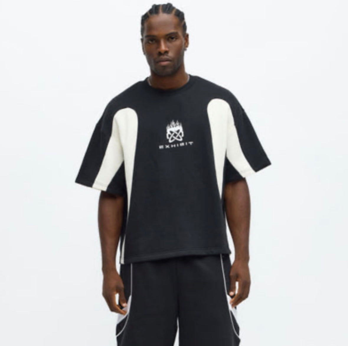 Tyson Exhibit Short-Sleeve Shirt - Black/ Blend